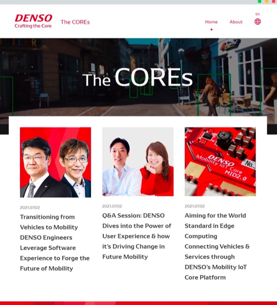 DENSO Launches New Media Website The COREs