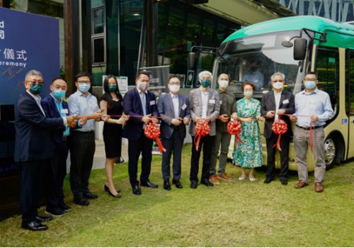 科轩动力首辆纯电动无障碍公共小巴快将在香港投入营运