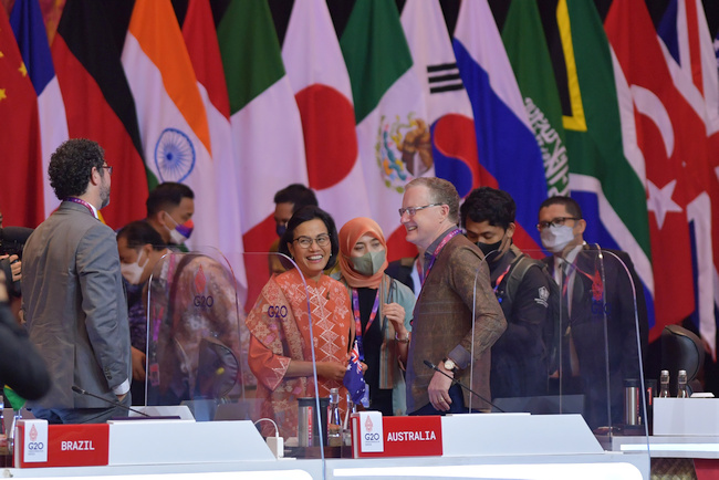 RI strives to bridge differences in G20 to overcome economic challenges