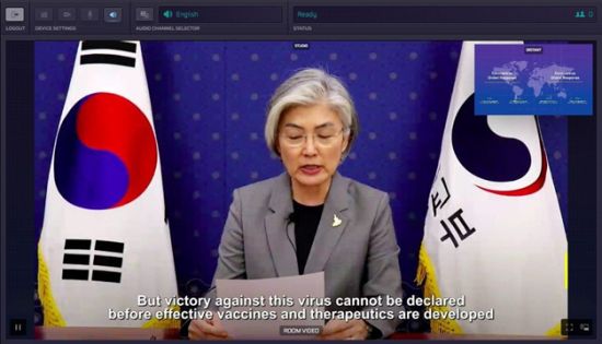 Interactio remote interpretation connects world leaders to support Gali in the fight against Coronavirus
