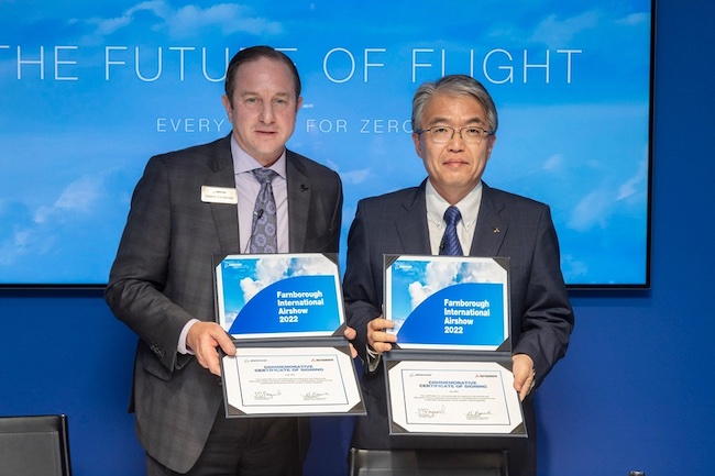 Technology Pioneers Mitsubishi Heavy Industries and Boeing Partner on Innovative Climate Change Solutions