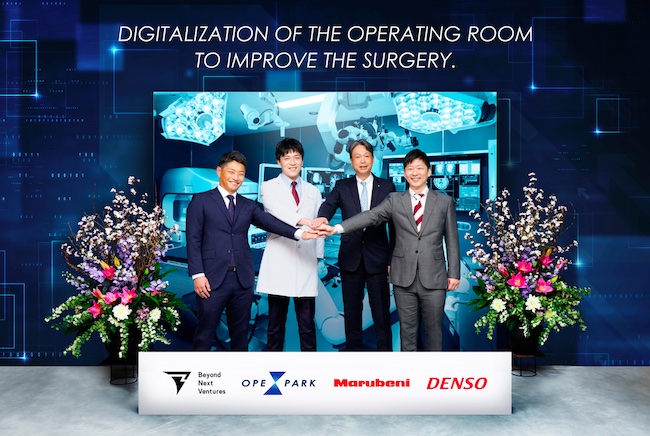 Marubeni, OPExPARK, Beyond Next Ventures and DENSO Collaborate to Promote DX in the Healthcare Industry