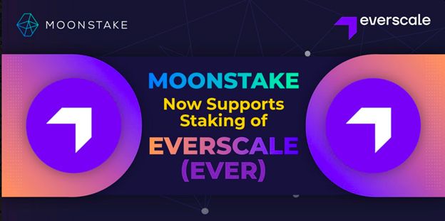 Moonstake、Everscale（EVER）のステーキングサポートを開始