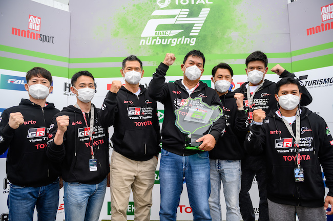 Motul powers Asian team Toyota Gazoo Racing Team Thailand at 49th edition of the Nurburgring 24hrs