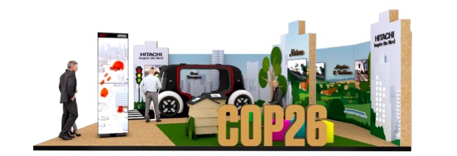 Hitachi Participates in COP26 as a Principal Partner