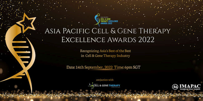 Novotech 在第六届细胞与基因治疗世界亚洲会议上荣获 2022 年细胞与基因卓越奖