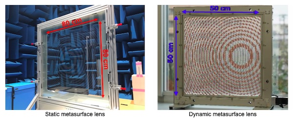 DOCOMO and AGC Use Metasurface Lens to Enhance Radio Signal Reception Indoors