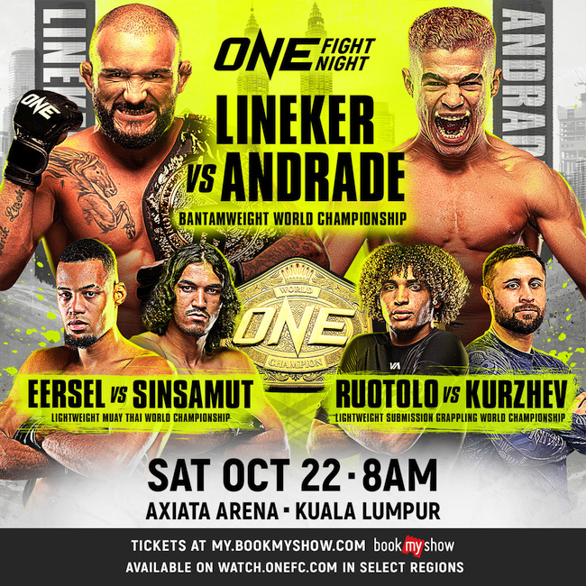 ONE Championship Returns to Kuala Lumpur with Action-Packed ONE Fight Night card