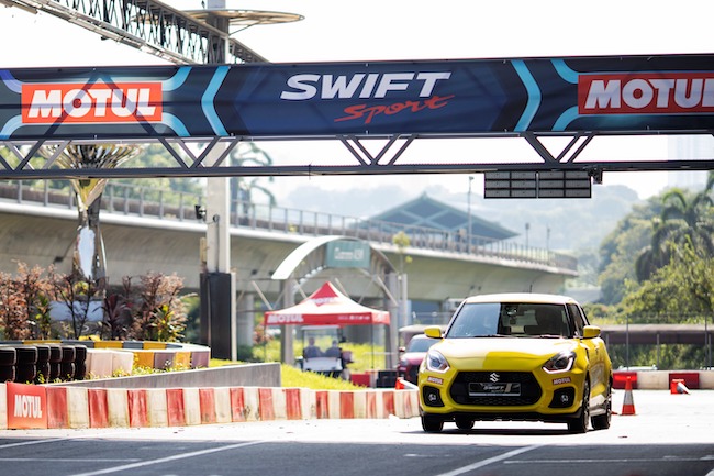 Motul partners Suzuki for Singapore launch of all-new Suzuki Swift Sport