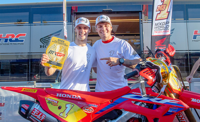 HRC Signs Contracts with Tim Gajser and Rub&#xE9;n Fern&#xE1;ndez