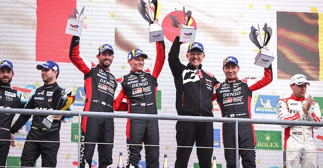 Spa victory for TOYOTA GAZOO Racing