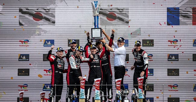 One-two home victory for TOYOTA GAZOO Racing