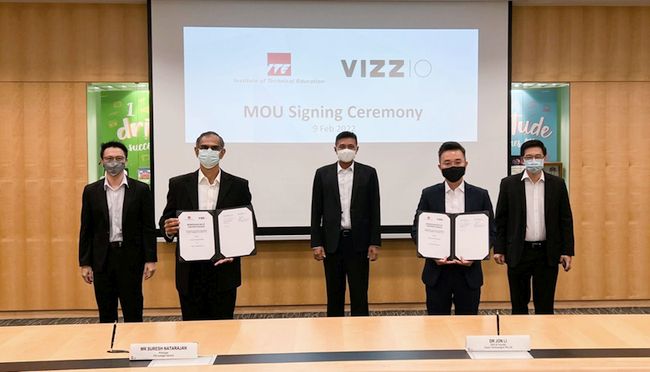 ITE signs MOU with VIZZIO to Launch New Centre of Excellence, Harnessing the Power of 3D Virtualization