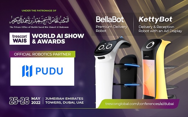 Pudu Robotics joins World AI Show & Awards as Robotics Partner