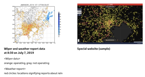 Toyota and WEATHERNEWS Join Forces in Joint Research Effort to Improve Accuracy of Weather Forecasts and Increase Driver Safety Using IoT and Big Data in Japan