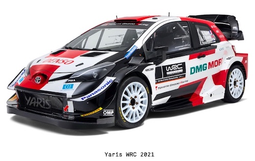New-Look Toyota Yaris Wrc Ready to Fight for More Titles in 2021