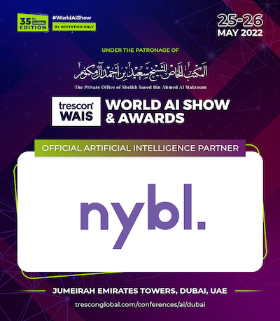 nybl Joins World AI Show & Awards as The Official Artificial Intelligence Partner
