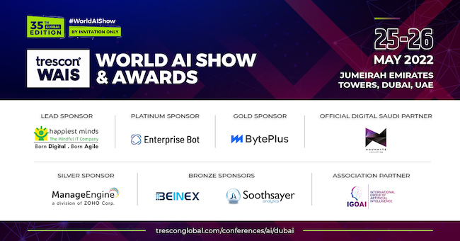 Thought Leaders and Early Adopters of AI to Share Insights at the 35th Global Edition of #WorldAIShow Dubai
