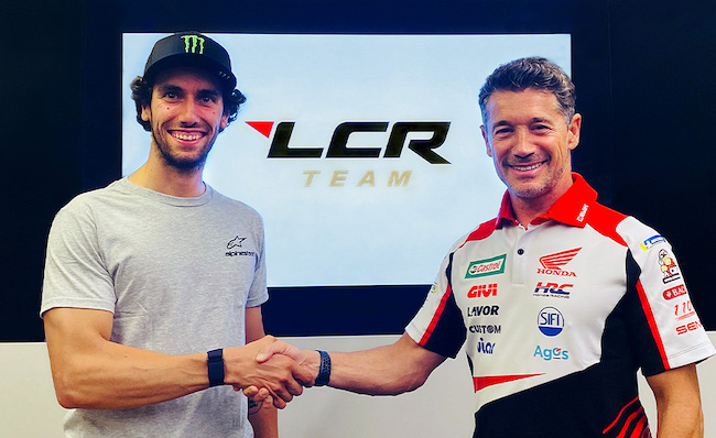 Alex Rins, LCR Honda CASTROL Team and HRC Sign New Contract
