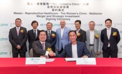 Mason Group's Reproductive Healthcare merges with The Women's Clinic to form Hong Kong's Largest and Asia's Leading IVF Medical Group