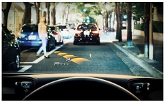 DENSO Develops World's Largest Automotive Head-up Display 