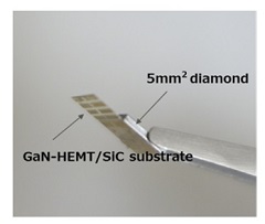 Fujitsu Technology Bonds Single-crystal Diamond and SiC at Room Temperature; Enables Boost to Radar Performance