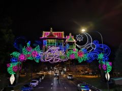 Geylang Serai Dazzles with close to 50 Light Installations for Hari Raya Light Up 2019