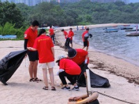 香港国际建投于乌溪沙举行沙滩清洁活动
