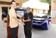 ホンダ、マーシャル諸島共和国においてEV充電関連技術の実証実験を開始