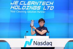 Singapore NASDAQ Listed Precision Cleaning Systems Manufacturer and Provider of Centralized Dishwashing and Ancillary Services, JE Cleantech Holdings Rings Closing Bell