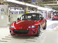 マツダ、新型「マツダ ロードスター」の生産を開始