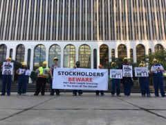 Coalition to Protect OKD Miners Protests M&T Bank and Solicits Warren Buffett's Help to Resolve Ostrava Housing Crisis