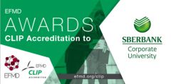 EFMDがSberbank Corporate UniversityにCLIP認定を交付