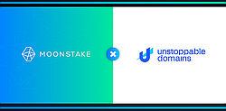 단순화된 암호화 거래를 돕는 Unstoppable Domains과 Moonstake 파트너 발표