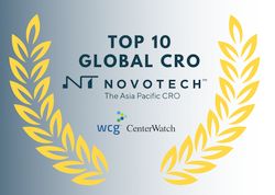 Novotech Recognized as Top 10 CRO in CenterWatch Global Site Relationship Benchmarking Report