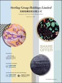 Sterling Group Holdings Limited Commences Public Offering