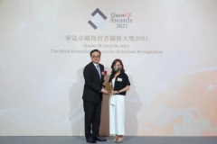 舜宇光学科技荣膺「华富卓越投资者关系大奖2021」