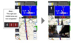 Toyota Plans Trial Provision of Lane-specific Traffic-congestion Information Based on Driving Video Data from 500 Tokyo Taxis