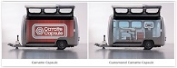 Toyota Exhibits the Camatte Capsule Trailer with Customizable Interior at the Tokyo Toy Show