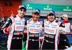 One-Two Victory at Spa for TOYOTA GAZOO Racing