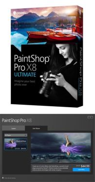 無料のPaintShop Pro X8アップデートによりアプリ内学習や、無料ツールとコンテンツへの新しいアクセス法、パフォーマンス向上などが可能に