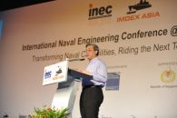 Permanent Secretary for Defence Development Officiates at the Opening of the Inaugural International Naval Engineering Conference @ Imdex Asia 2013
