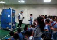 衝電氣（OKI）為學校提供社會實踐機會，歡迎深圳小學生走入工廠參觀
