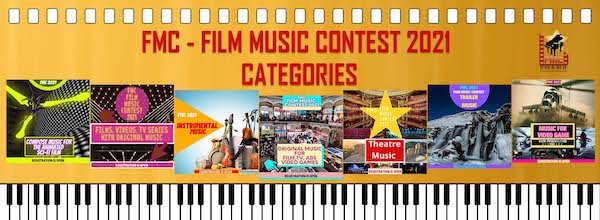 The FMC-Film Music Contest 2021 Reveals Competition Music Categories